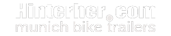 logo hinterher bike trailer