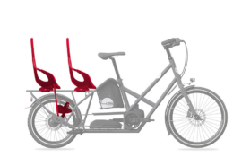 Rücksitz – vordere oder hintere Position - Rear seat - front or rear position - für Bike43