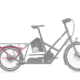 Gepäcktaschenhalter hinten - Rear low rider für Bike43